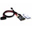 9PIN to Dual 9PIN Interface SSD PCI-E Expansion Cardfor Desktop Computer - 1IN2 Carousel 5