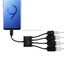 USB Ports Female + Micro Female Power Charging HUB Cable Connector Splitter -2 Carousel 2