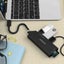 USB-C/Type-C USB 3.0 HUB with Card Reader TF/SD Function for Laptops(Black) Carousel 2