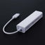USB 3.1 Type C to USB RJ45 Ethernet Lan Adapter Hub Cable for Macbook PC white Carousel 3