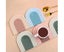 Silicone Removable Rainbow Coasters Non Slip Cup Mat Heat Insulation Pads Coa Carousel 5