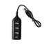 Black USB 2.0 Hi-Speed 4-Port Splitter Hub Adapter For PC Computer Carousel 2