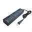 SB2.0 Hub with on/off Switch For PC Laptop - BLACK Carousel 1