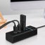 USB 3 Hab On / Off Switches Ac Adapter Cable Splitter For Pc Laptop Carousel 3