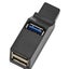 USB 2.0 HUB 3 Ports for PC Laptop Macbook Mobile Phone - 2PCS - 1 Carousel 2