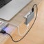 USB3.0 Hub for Macbook Air Laptop PC Computer - SILVER Carousel 4