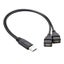USB Female Data Hub Extension Splitter Cable USB - 4PCS - 1 Carousel 3