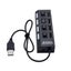 Hub Adapter Power on / OFF Switch for Practical Durable 4-port - 3PCS - B Carousel 1