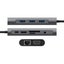 Usb 3.0 4K VGA 10 In 1 Converter For Macbook Pro Computer Peripherals - GRAY Carousel 4