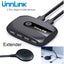 2 Ports KVM USB Switch with Extender for 2 PCs Computer Laptop Carousel 3