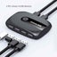 2 Ports KVM USB Switch with Extender for 2 PCs Computer Laptop Carousel 4