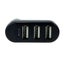 USB 2.0 Mini Rotate Splitter Adapter for PC Notebook Laptop - BLACK Carousel 3
