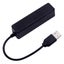USB Splitter 3 Port Hub With TF SD Card Reader 6 Port For PC - BLACK Carousel 3
