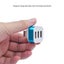 3 Ports Aluminium Alloy+ABS Phone Splitter Adapters Rotatable Plug - 4PCS Carousel 3