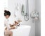 1pc Suction Corner Shower Caddy Bathroom Shower Shelf Storage Basket Wall M Carousel 5