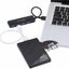 USB 2.0 External Splitter with Micro Port Charging for iMac Laptop Computer - 1 Carousel 4