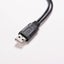 1PC USB 2.0 Extension Cable A 1 Female to 2 Dual USB Male Data Hub Power Adapter Carousel 4