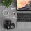 USB C Hub USB 3.1 with TF SD Card Reader Slot for MacBook Pro/Air - SILVER Carousel 3