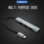 USB Splitter 4-port Hub Type-c Hub Computer - GRAY Carousel 2