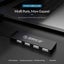 Multi 4 Port USB2.0 Splitter Portable OTG Adapter For iMac Computer Laptop Carousel 3