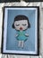 5x Kids bedroom framed prints of Japan felt crafts Carousel 5