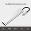 USB 3.0 Heat Dissipation Aluminum Laptop PD USB C Hub for MacBook Pro Carousel 4