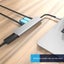 USB 3.0 Heat Dissipation Aluminum Laptop PD USB C Hub for MacBook Pro Carousel 5