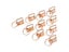 10PCS 26mm Keychain Split Ring With Key Ring For Lanyard Accessories Carousel 1