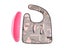 Women Men Large Adult Bib Reusable Washable Clothing Eating Mealtime Protector Carousel 5