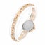 Round Dial Alloy Lady Bracelet Bangle Women Dress Quartz Watch - 2 Carousel 2