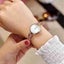 Round Dial Alloy Lady Bracelet Bangle Women Dress Quartz Watch - 2 Carousel 3