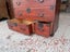 Circa 1940's Japanese Pawlonia Wood Kimono Chest with Key Carousel 17