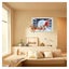 3D Window Wall Christmas Decoration Living Room Background Sticker 50x70cm 4PCS Carousel 3