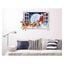3D Window Wall Christmas Decoration Living Room Background Sticker 50x70cm 4PCS Carousel 5