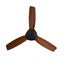 Vevare 52'' Ceiling Fan DC Motor 3 ABS Blades with Remote Control Timer Wood Carousel 3