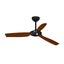 Vevare 52'' Ceiling Fan DC Motor 3 ABS Blades with Remote Control Timer Wood Carousel 6