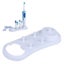 White Electric Toothbrush Stander Support Toothbrush Storage Box - 3PCS Carousel 2