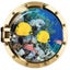 3D Sumarine Fish Sea World PVC Removable Home Room Decorative - 5PCS - 1 Carousel 1