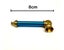 10 X 8cm Metal smoking pipe, Smoking Tobacco 8cm Cone Brass Washable Carousel 2