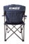 Adventure Kings Throne Outdoor Camping Chair + 4WD Clear Top Canvas Bag Storage Carousel 5