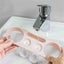 Automatic Toothpaste Squeezer 5 Toothbrush Holder Wall Mount Stand Set - 4 Carousel 2