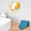 Bathroom Shower Soap Storage Box Dish Tray Wall Shelf Baskets - YELLOW Carousel 2