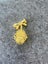Vintage gold plated pendant Carousel 3