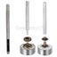 485pcs/Set Metal Snap Fasteners Kit Press Studs Buttons Tool Craft for Leather Carousel 3