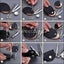 485pcs/Set Metal Snap Fasteners Kit Press Studs Buttons Tool Craft for Leather Carousel 6