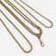 Antique Victorian 9ct Gold Belcher Long Guard Muff Chain Necklace with Dogclip Carousel 5
