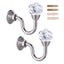 2Pcs Home Decorative Curtain Holdbacks Wall Mounted Hooks Curtain Tie Backs Carousel 8
