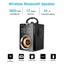Black outdoor remote control subwoofer portable bluetooth 5.0 wireless audio Carousel 4
