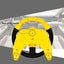 Children's steering wheel toy with lights to simulate driving sound walkie Carousel 3