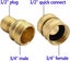 NEW Pressure Hose Gun Adapter Quick Connector Kit Sale Sale Carousel 3